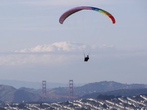 rainbow over Golden Gate bridge